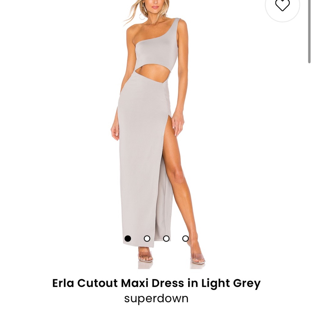 SUPERDOWN ONE STRAP CUT OUT DRESS